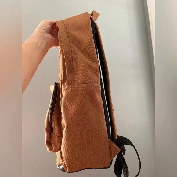Carhartt Legacy Classic Work Nylon Canvas Backpack Brown 23L Single-Compartment - Picture 2 of 16